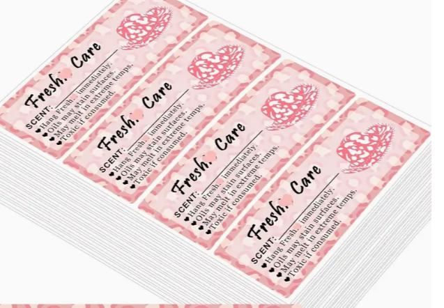 Freshie Care Stickers w/ Scent Line